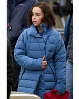 Secret Invasion Emilia Clarke Blue Coat