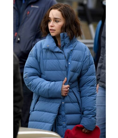 Secret Invasion Emilia Clarke Blue Coat