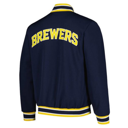 Secret Weapon Milwaukee Brewers Navy Jacket - Image 2
