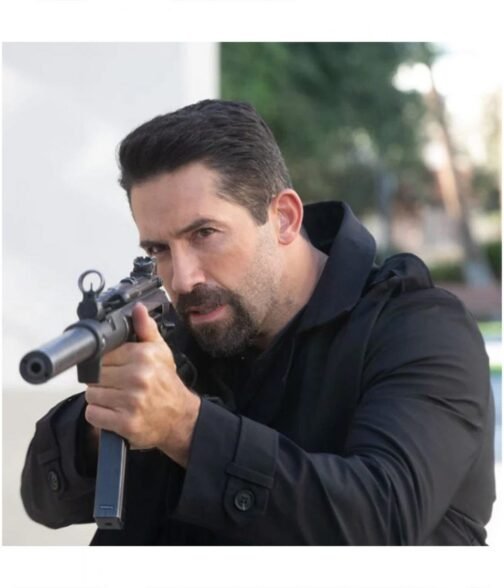Scott Adkins Section 8 Black Coat - Image 2
