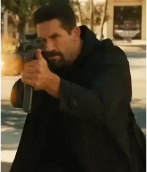 Scott Adkins Section 8 Black Coat - Image 5