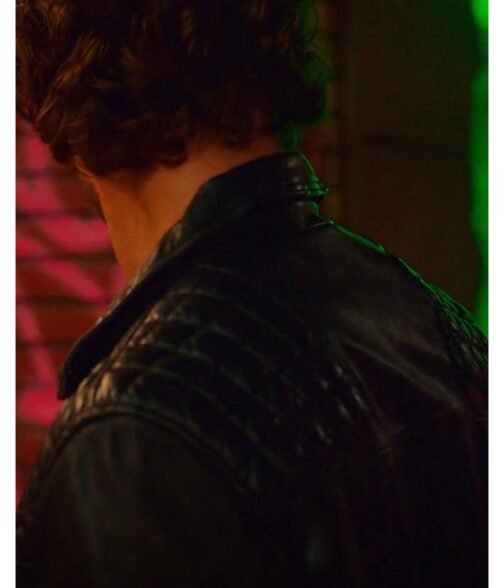 Adam Demos Sex/Life Black Leather Jacket - Image 4