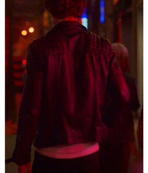 Adam Demos Sex/Life Black Leather Jacket - Image 2