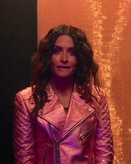Billie Connelly Sex/Life Leather Jacket
