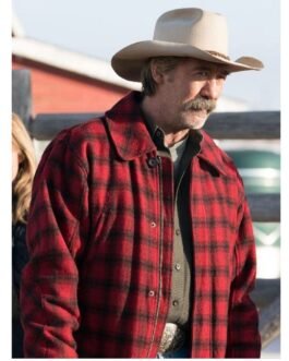 Heartland Shaun Johnston Red Plaid Jacket