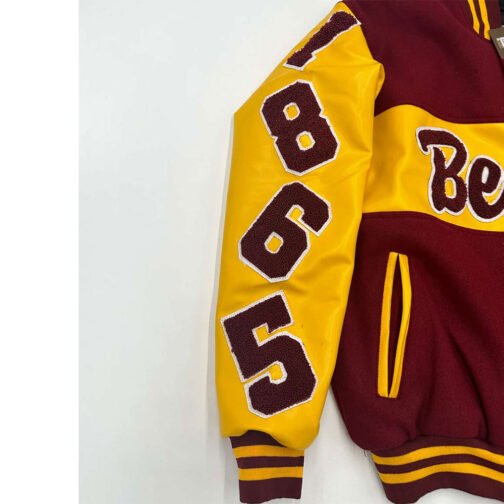 Shaw Bears Ole Skool Letterman Jacket - Image 3