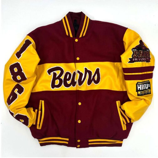 Shaw Bears Ole Skool Letterman Jacket