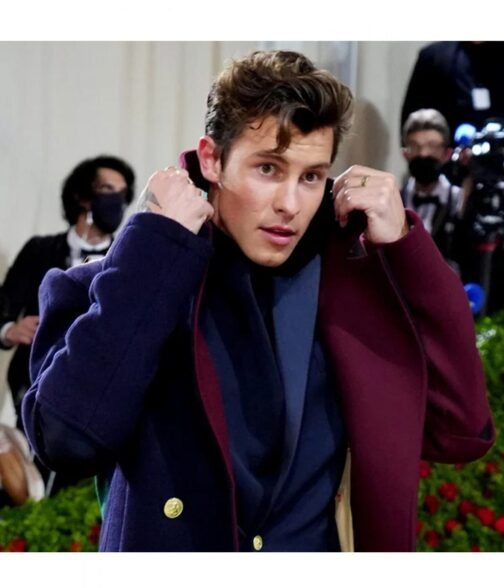 Met Gala Shawn Mendes Wool Coat - Image 16