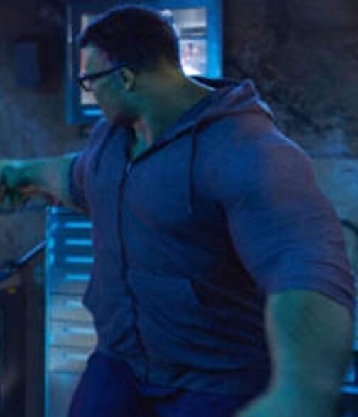 She-Hulk Mark Ruffalo Fleece Grey Hoodie - Image 14