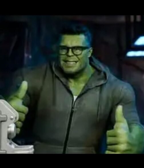 She-Hulk Mark Ruffalo Fleece Grey Hoodie - Image 11