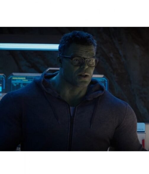 She-Hulk Mark Ruffalo Fleece Grey Hoodie - Image 9