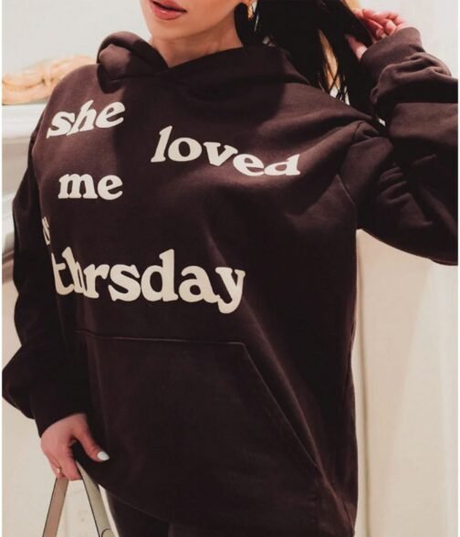 She Loved Me Till Thursday Fleece Pullover Unisex Hoodie - Image 10