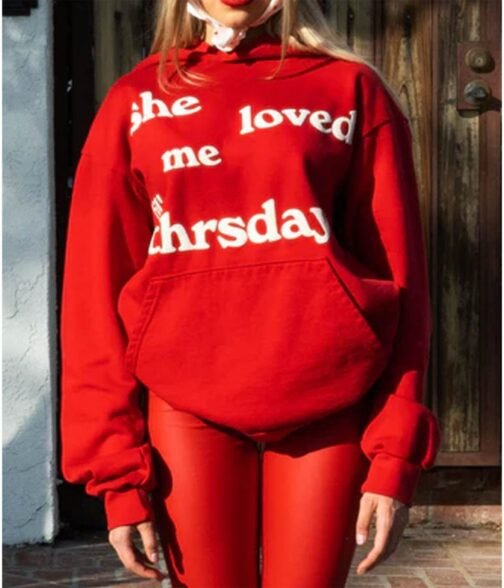 She Loved Me Till Thursday Fleece Pullover Unisex Hoodie - Image 12
