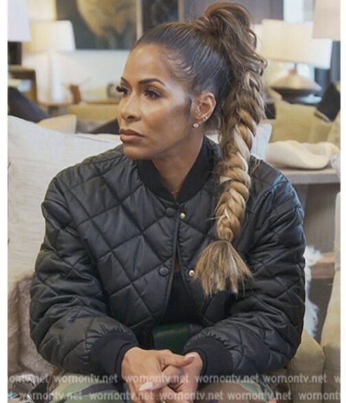 Sheree Whitfield The Real Housewives of Atlanta Season 13 Quilted Jacket - Image 5