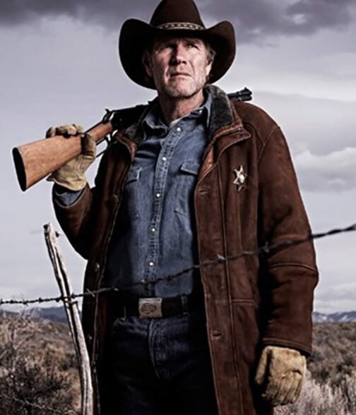 Robert Taylor Sheriff Longmire Suede Coat - Image 17