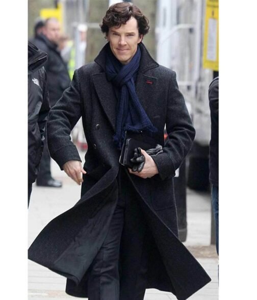 Benedict Cumberbatch Sherlock Trench Coat - Image 2