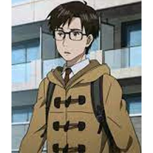 Parasyte Shinichi Izumi Brown Duffel Coat - Image 6