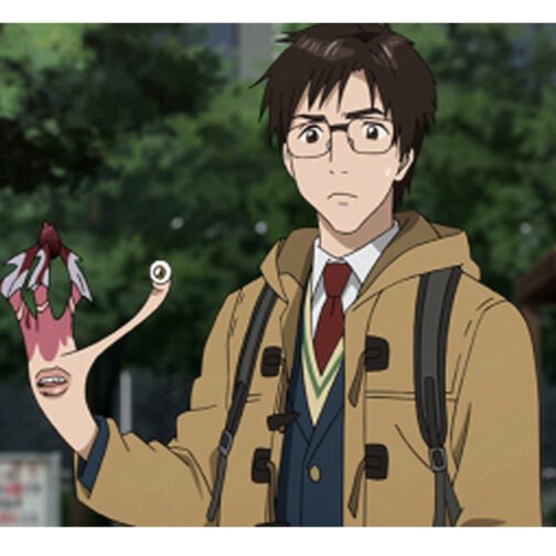 Parasyte Shinichi Izumi Brown Duffel Coat - Image 12