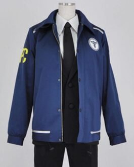Kougami Shinya Psycho Pass Blue Cotton Jacket