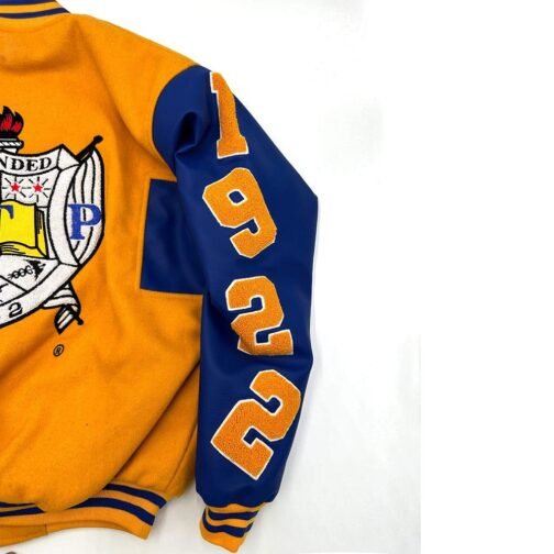 Sigma Gamma Rho Ole Skool Letterman Jacket - Image 4