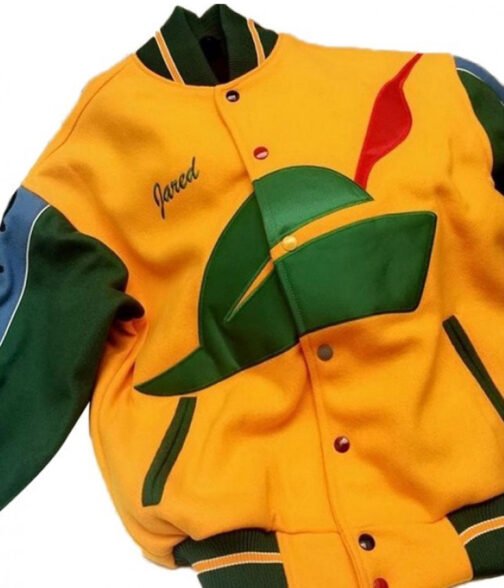 Zach Woods Silicon Valley Donald Dunn Varsity Jacket - Image 4