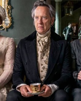Richard E. Grant Persuasion Black Coat