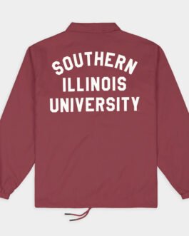 SIU Salukis Retro Barking Saluki Coaches Jacket