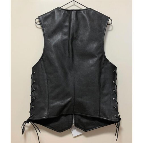 Skeleton Leather Vest - Image 4