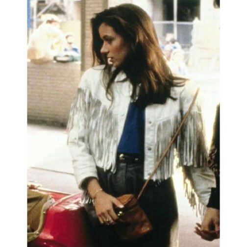 Ferris Bueller’s Day Off Mia Sara Leather Jacket - Image 5