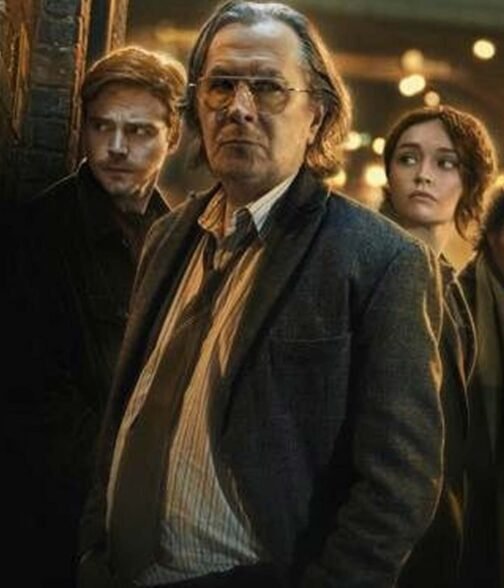 Gary Oldman Slow Horses Wool Coat - Image 7
