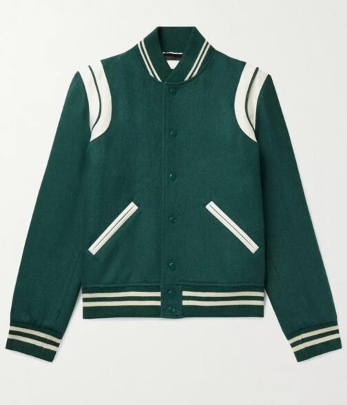 SLP Teddy Varsity Wool Jacket - Image 5