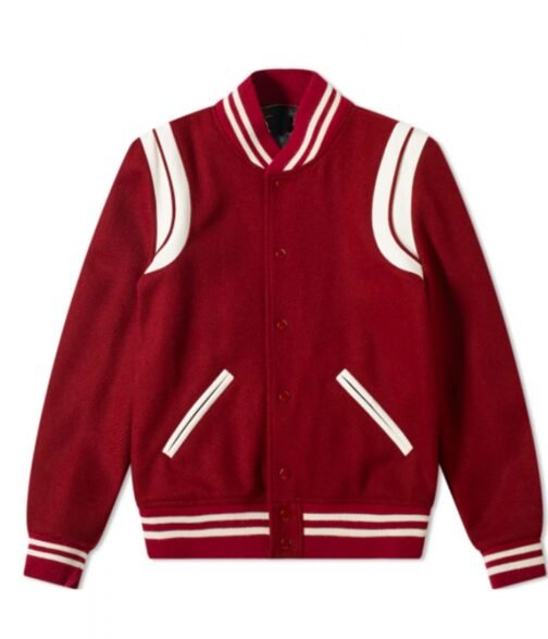 SLP Teddy Varsity Wool Jacket - Image 2
