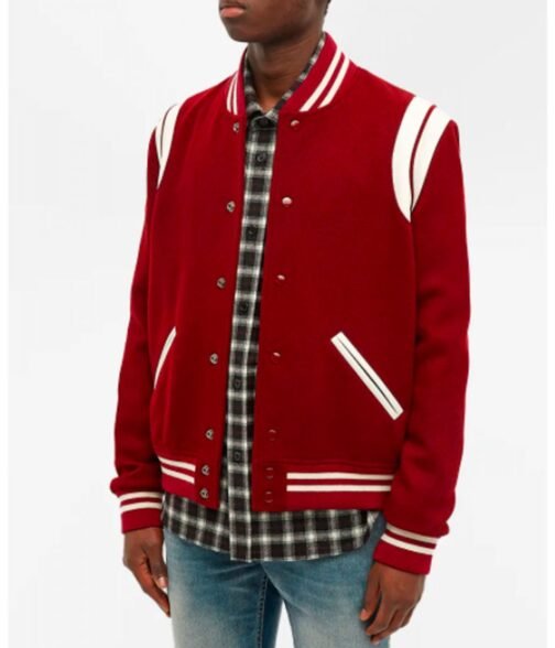 SLP Teddy Varsity Wool Jacket - Image 16