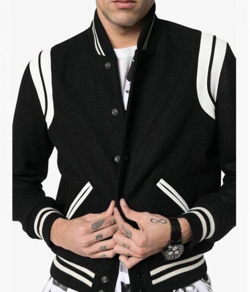 SLP Teddy Varsity Wool Jacket - Image 32