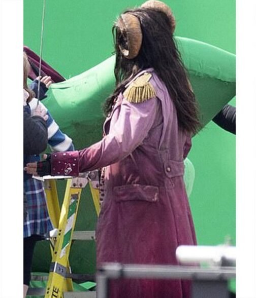 Slumberland Jason Momoa Burgundy Coat - Image 27