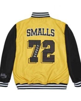 Bad Boy Notorious B.I.G 72 Varsity Yellow and Black Jacket