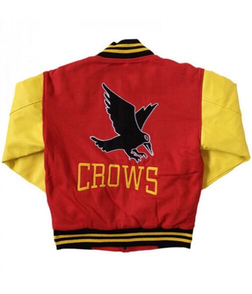 Clark Kent Smallville Red and Yellow Varsity Jacket - Image 6