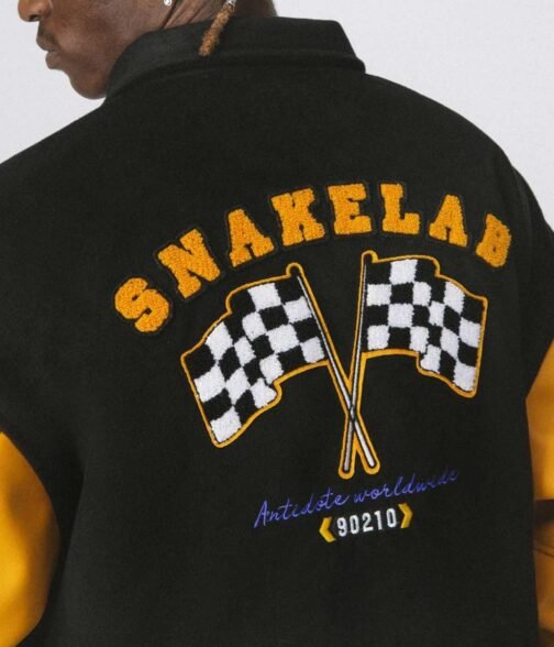 Antidote Racing Snakelab S Letterman Jacket - Image 7