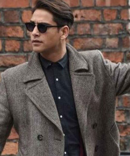 Snatch Luke Pasqualino Double Breasted Coat - Image 6