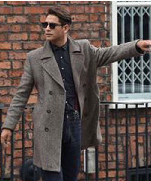Snatch Luke Pasqualino Double Breasted Coat - Image 4