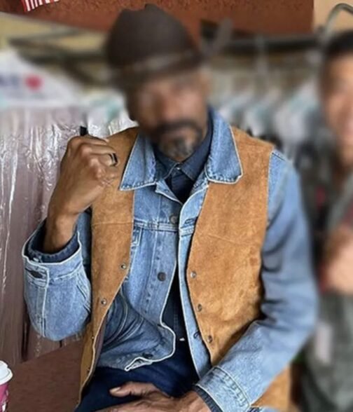 Day Shift Snoop Dogg Brown Suede Leather Vest - Image 3