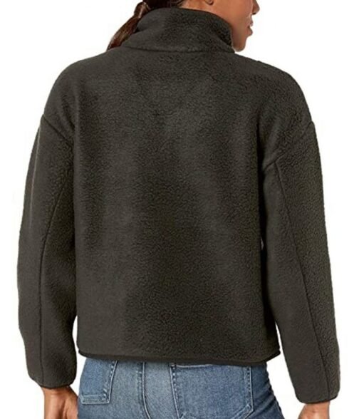Single Drunk Female Sofia Black‑D’Elia Sherpa Jacket - Image 7