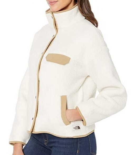Single Drunk Female Sofia Black‑D’Elia Sherpa Jacket - Image 4