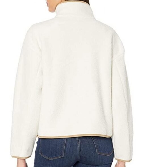 Single Drunk Female Sofia Black‑D’Elia Sherpa Jacket - Image 6
