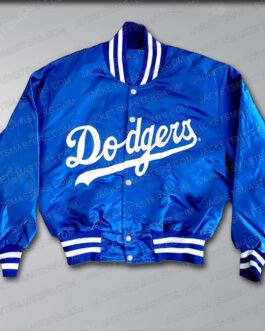 Dodgers Sofia Carson Bomber Blue Jacket