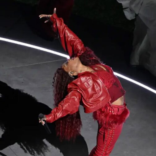 SZA Super Bowl 2025 Halftime Show Leather Jacket - Image 8