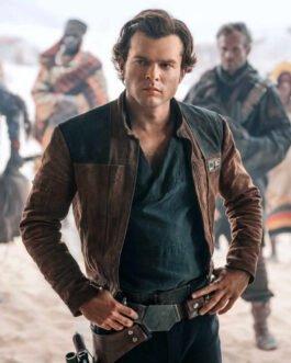 Han Solo A Star Wars Story Suede Jacket