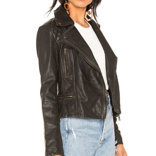 Tell Me Lies Sonia Mena Black Leather Jacket - Image 4