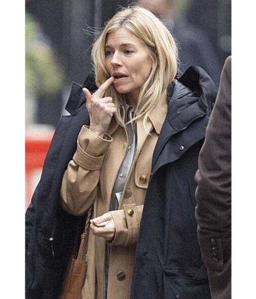 Anatomy of a Scandal Sienna Miller Black Hooded Jacket - Image 11