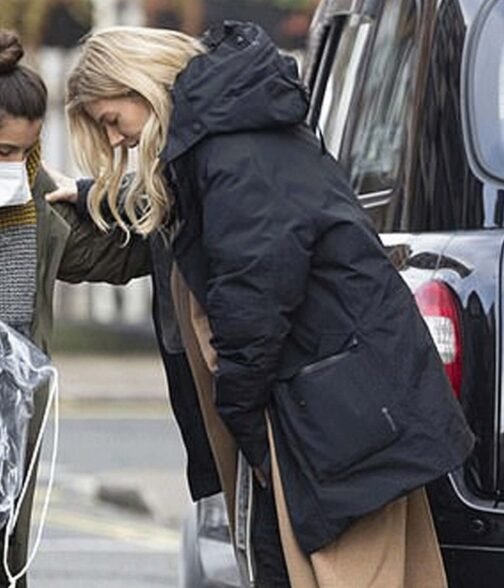 Anatomy of a Scandal Sienna Miller Black Hooded Jacket - Image 6